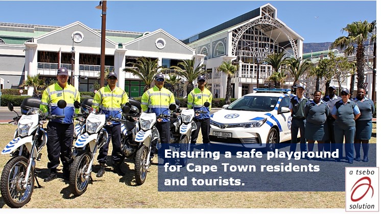 Waterfront traffic team captioned
