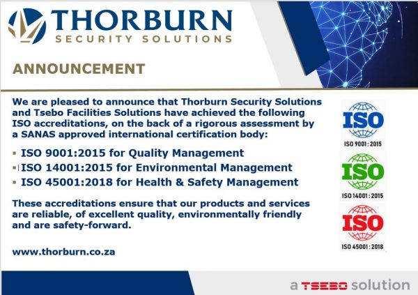 ISO announcement ISO announcement |